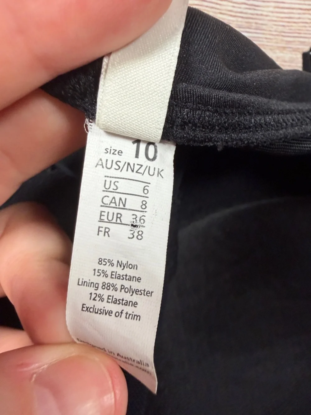 Sea Level Australia timeless black